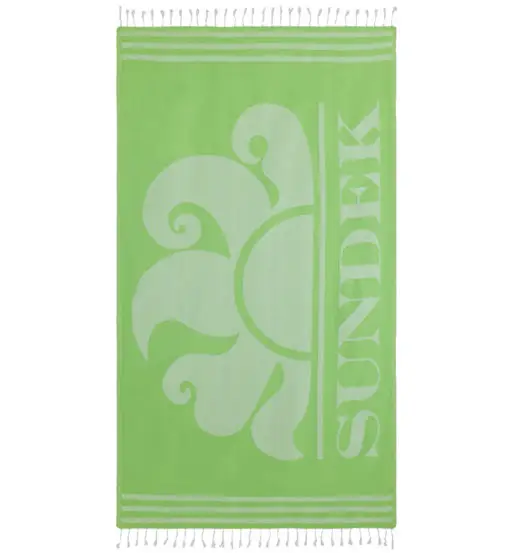 Jacquard Fouta - telo mare Green