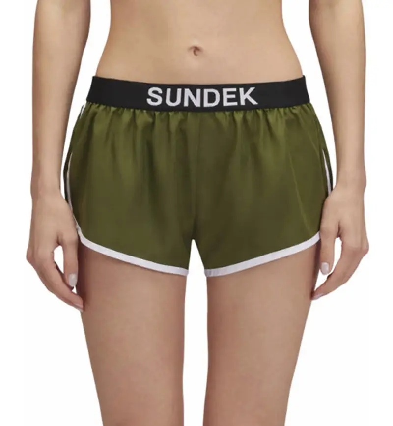 Lulin W - pantaloni corti mare - donna Green