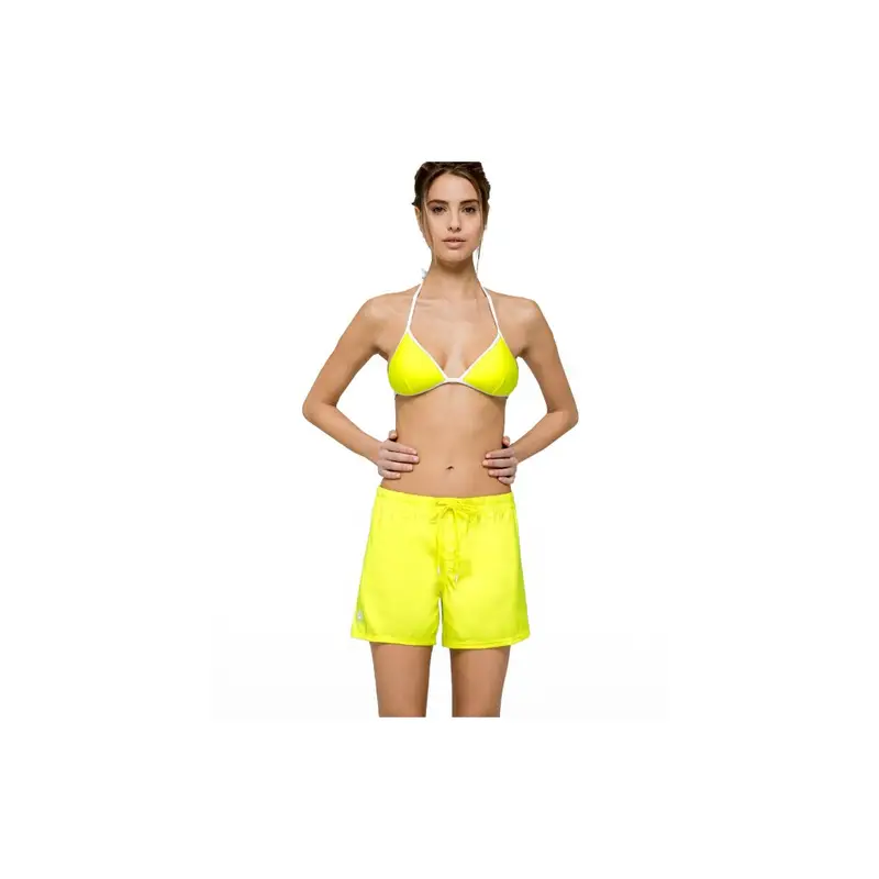 Pantaloncini Mare Giallo Fluo Donna S