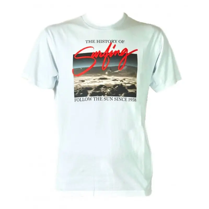T-Shirt Mare Foto Bianco Uomo M