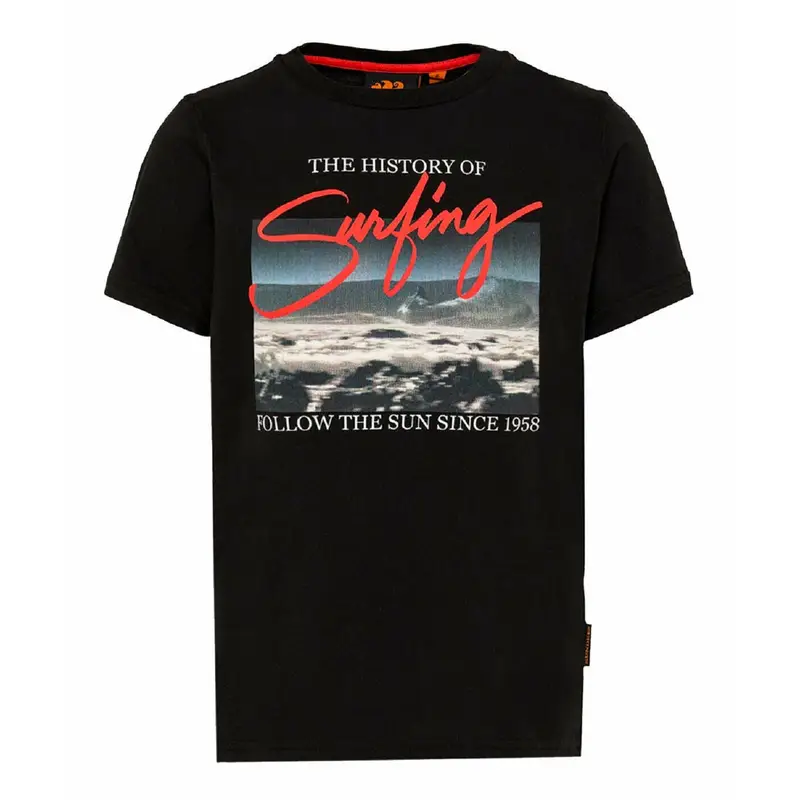 T-Shirt Mare Foto Nero Uomo M