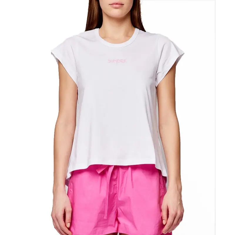 T-Shirt Mare Logo Bianco Donna S