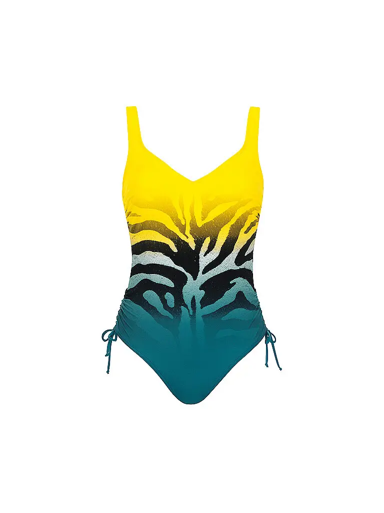 Badeanzug da donna giallo | 42D