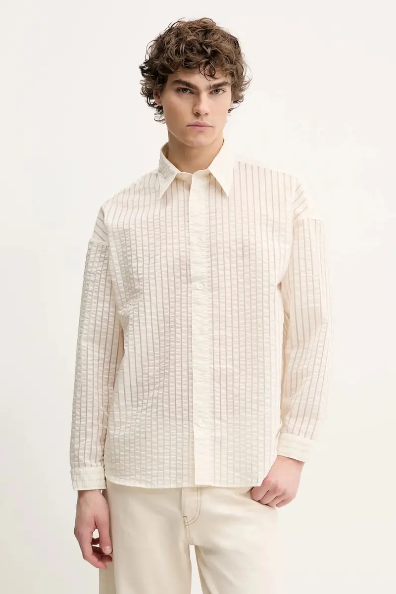 camicia uomo colore beige 1240
