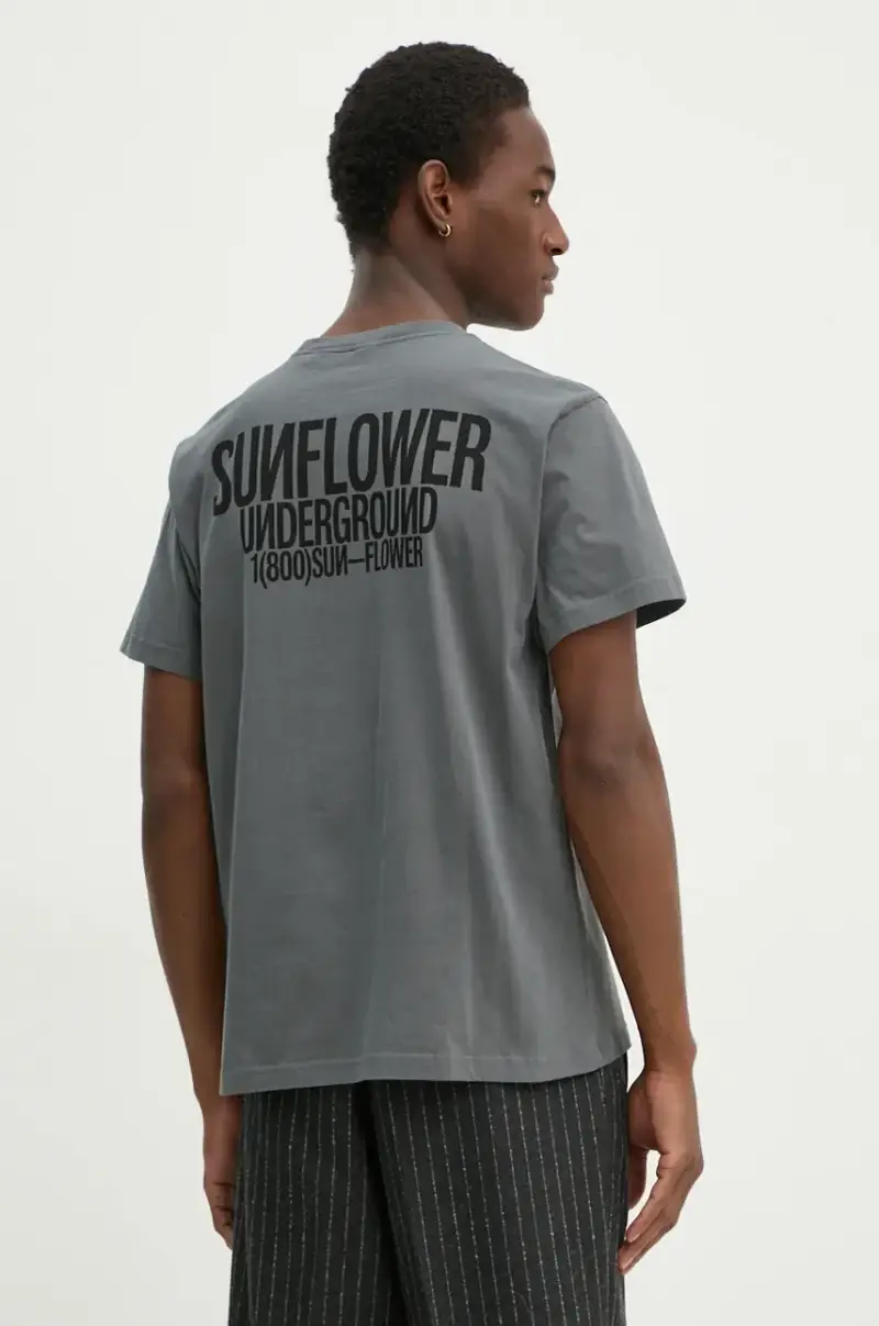 Sunflower T-shirt Uomo Grigio 3324637