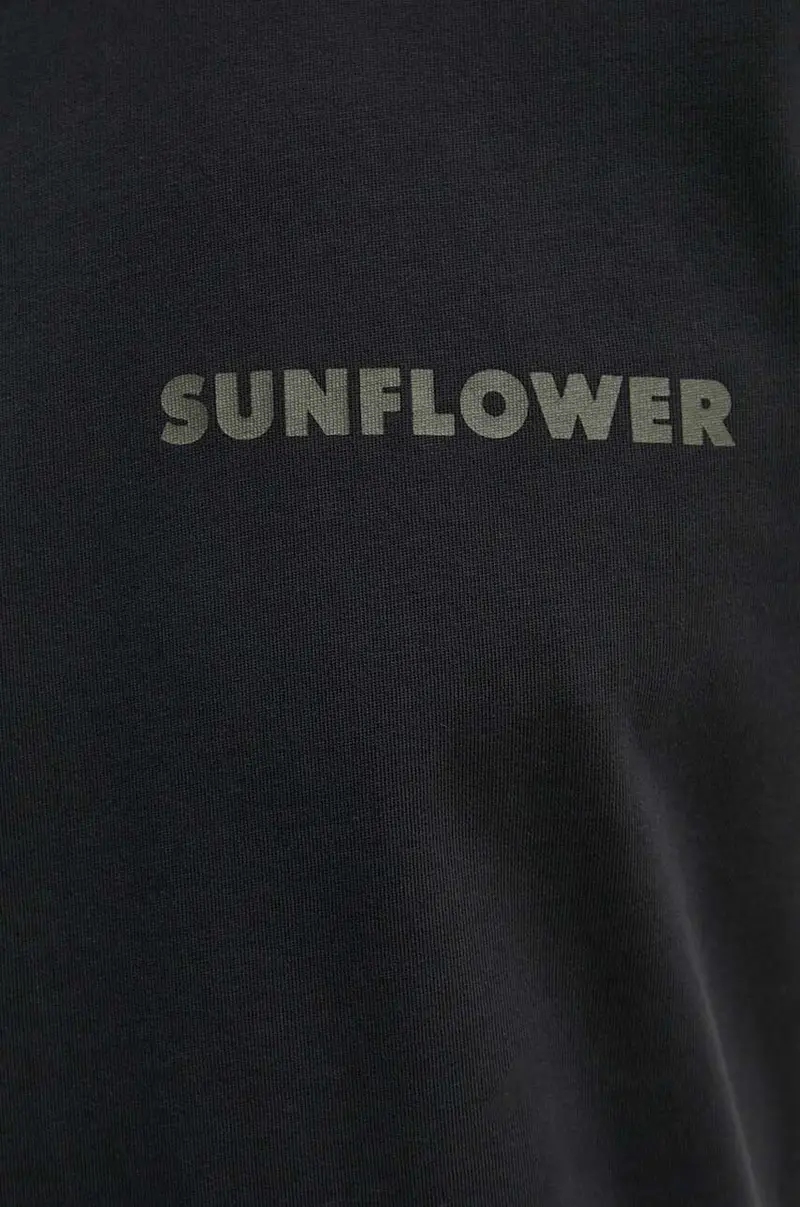 Sunflower T-shirt Uomo Nero 3326722 miniatura 5