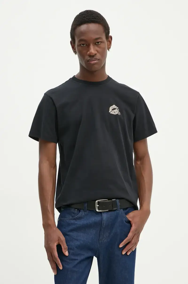 Sunflower T-shirt Uomo Nero 3326971 miniatura 2