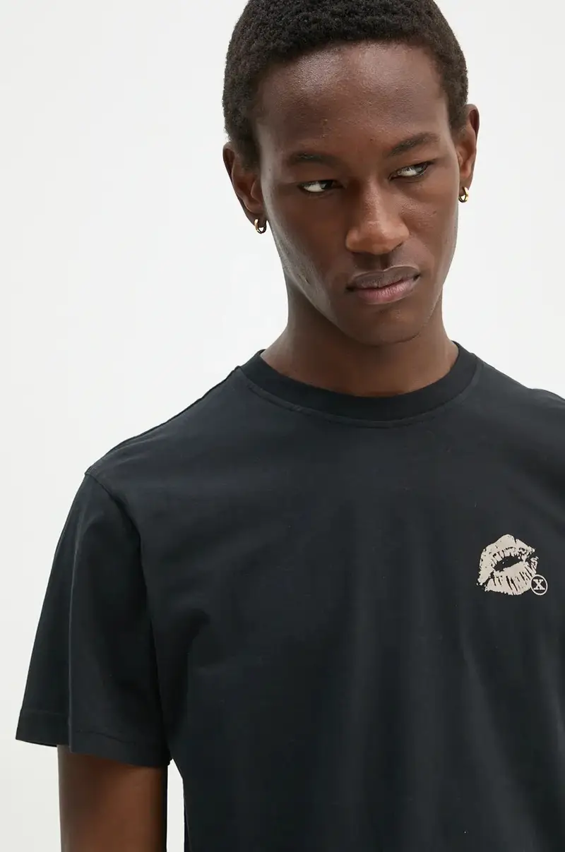 Sunflower T-shirt Uomo Nero 3326971 miniatura 3