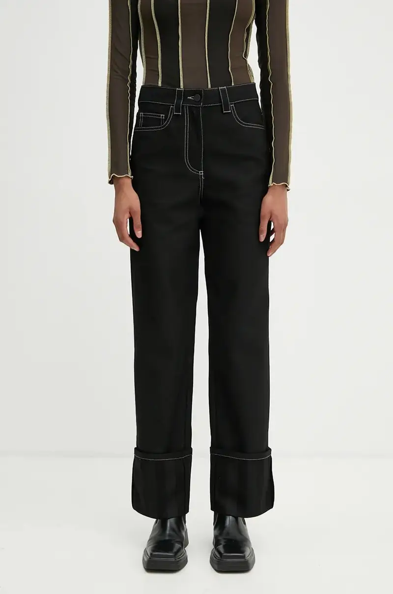 Sunnei Jeans Donna Nero 2254499