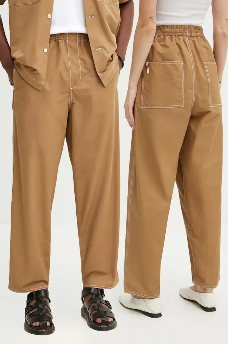 pantaloni colore beige RTWXBOT001