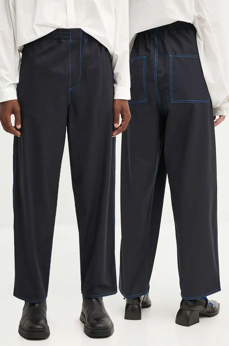 pantaloni colore blu navy RTWXBOT001