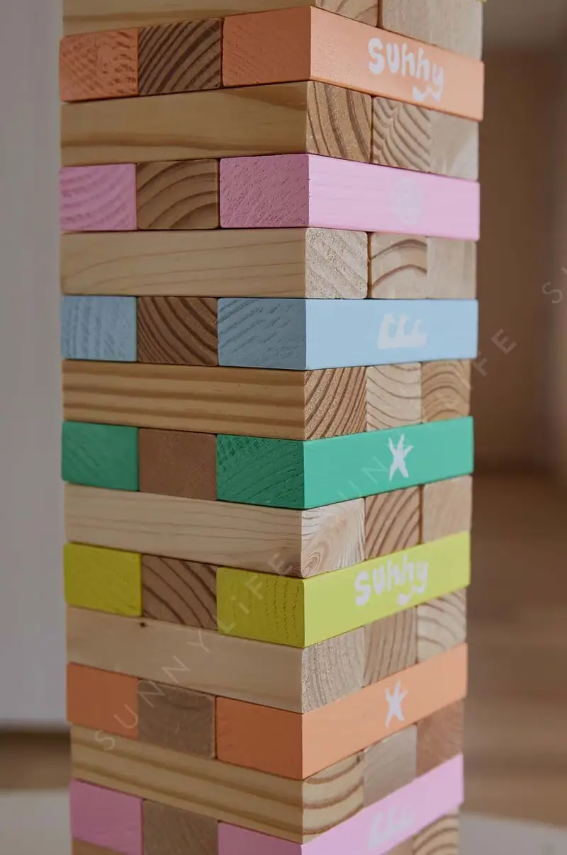 gioco arcade Jumbling Tower Multicolore miniatura 3