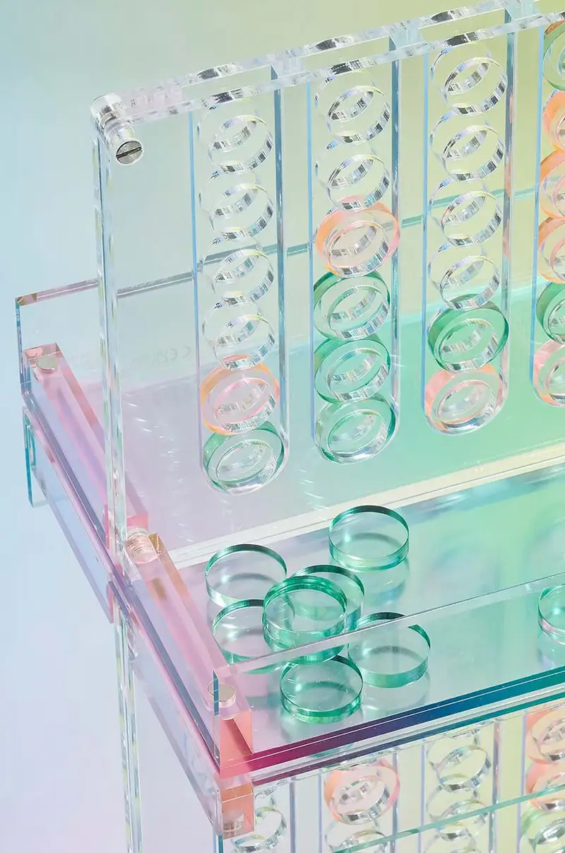gioco Mini Lucite 4 In A Row Aurora Multicolore miniatura 5
