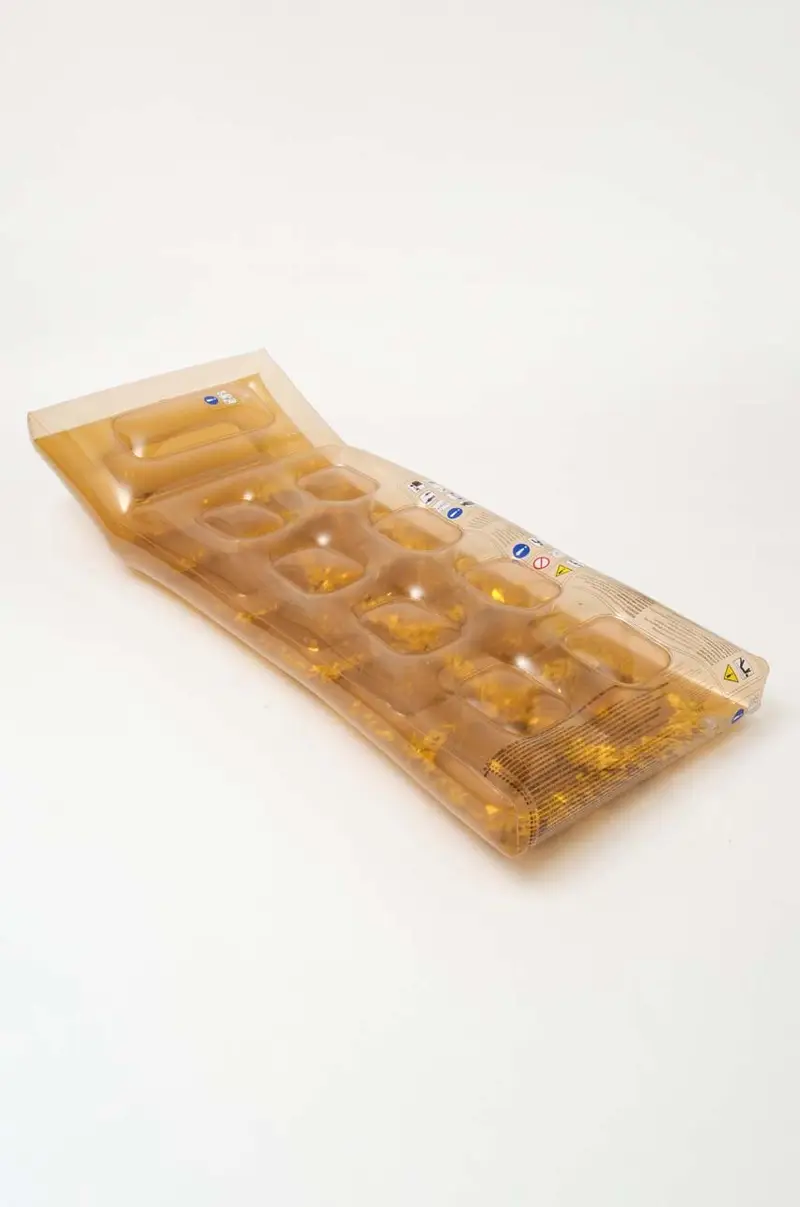 matterasso gonfiabile Disco Gold Giallo