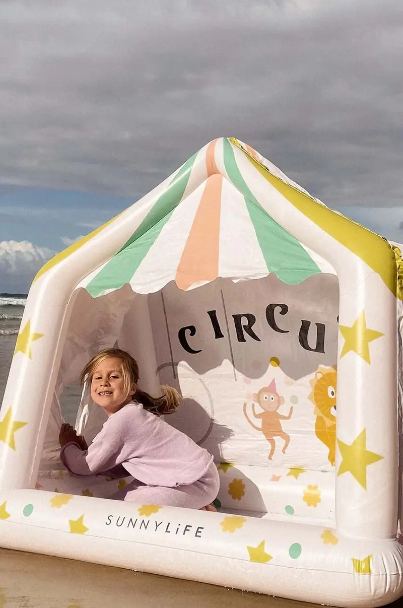 tenda gonfiabile Cubby Circus Tent Multicolore miniatura 3