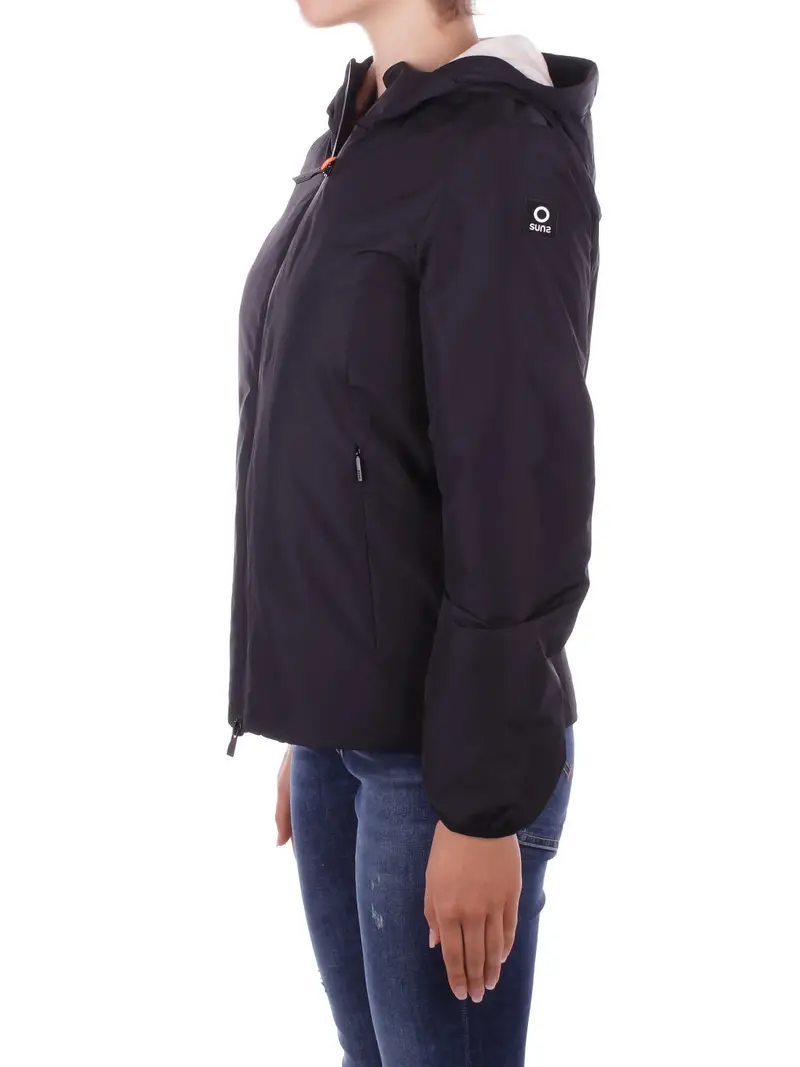 Giubbotto Donna SUNS Black Jacket - aurelia velour miniatura 2