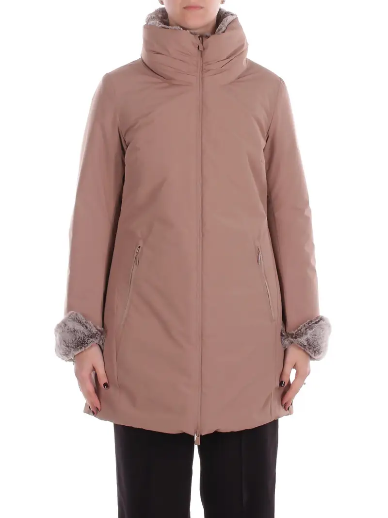 Giubbotto Donna SUNS Noce Situla senza cintura fur