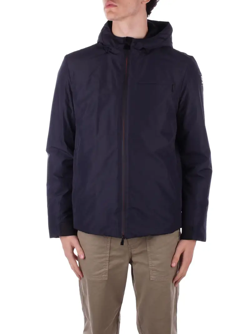 Giubbotto Uomo SUNS Dark blu Jacket - aurelio velour