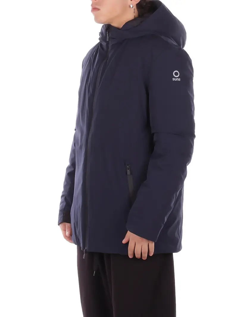 Giubbotto Uomo SUNS Dark blu Jacket - nomentano plus miniatura 2