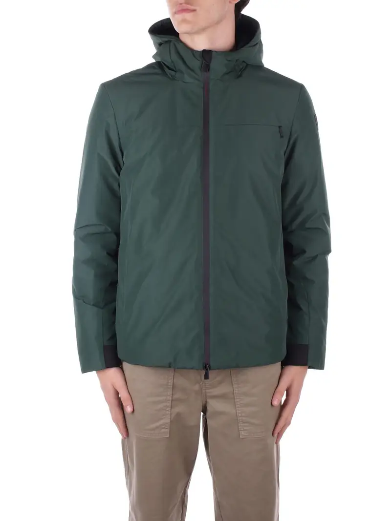Giubbotto Uomo SUNS Forest green Jacket - aurelio velour