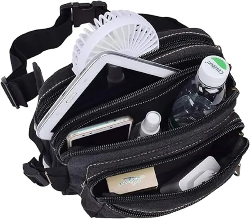 SUNSEATON Marsupio Uomo Nero 2198709 miniatura 3