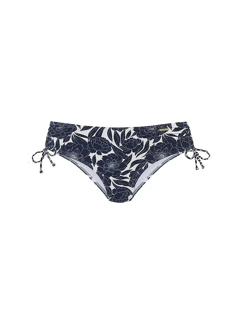 Slip bikini da donna con arricciatura blu | 36