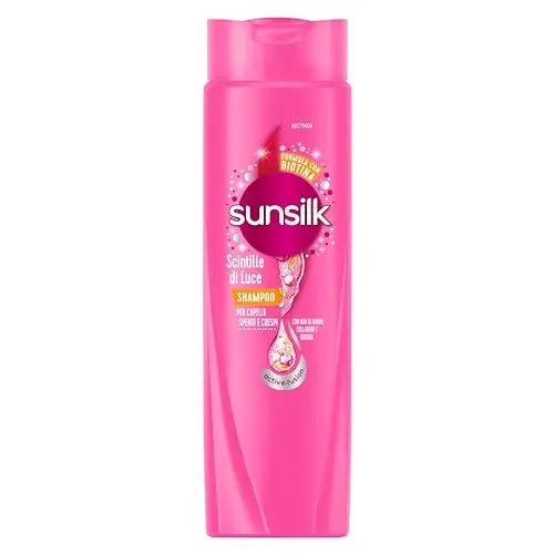 Sunsilk, Shampoo Liscio Perfetto 2in1, Shampoo e Balsamo per Capelli Lisci a Lungo e Setosi, Formula Active Fusion con