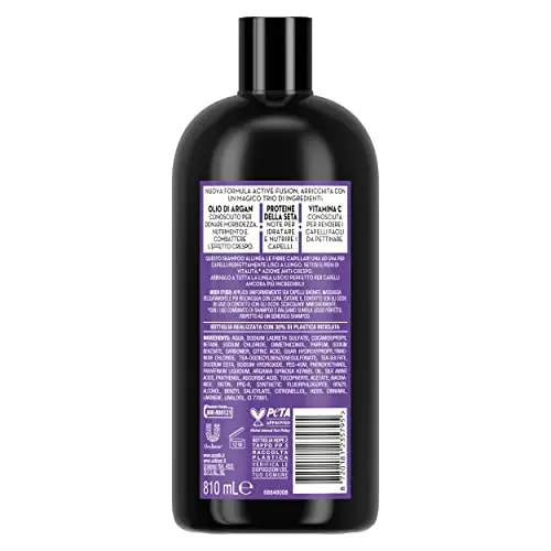 Sunsilk, Shampoo Liscio Perfetto, Shampoo per Capelli Lisci a Lungo e Setosi, Formula Active Fusion con Olio di Argan miniatura 2