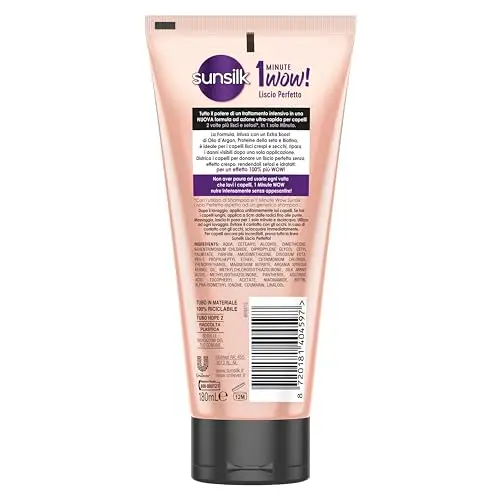 Sunsilk, Trattamento Intensivo 1 Minute Wow, Maschera Capelli Lisci, Linea Liscio Perfetto, Maschera Capelli miniatura 2