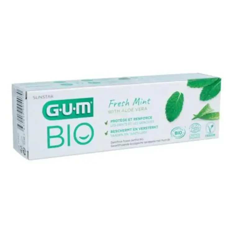 Gomma Dentifrice Menta Fresca Bio 75ml