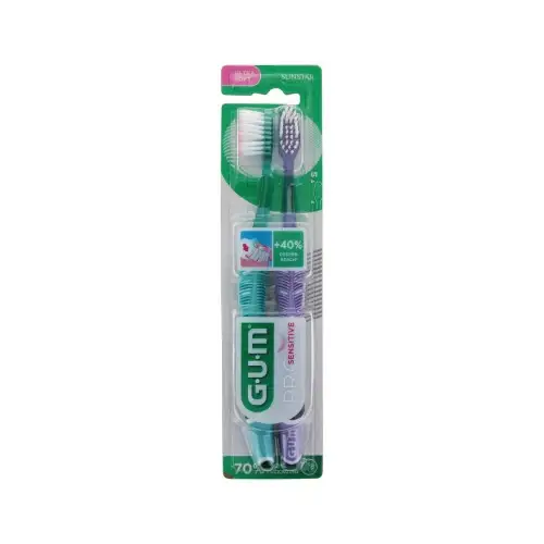 Gum Pro Sensitive Spazzolino Ultra-Flessibile 15/100e x2
