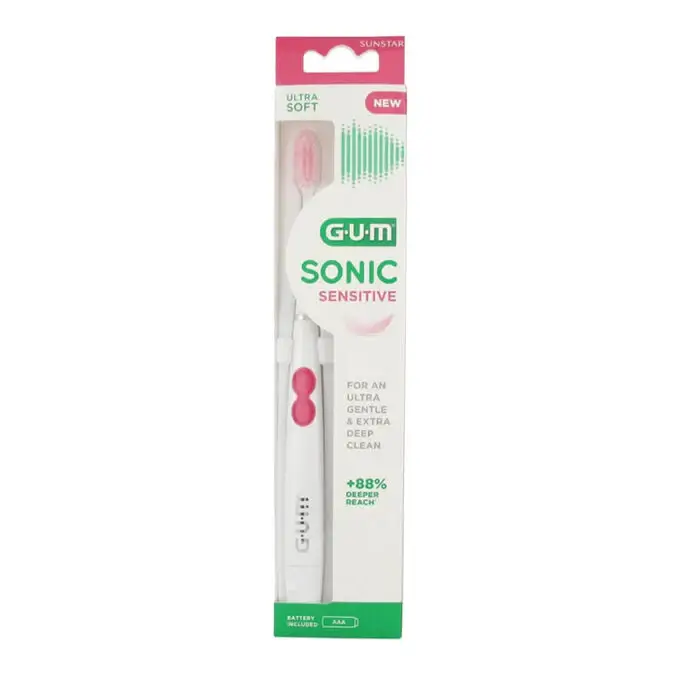 Gum Sonic Sensitive Spazzolino elettrico a batteria