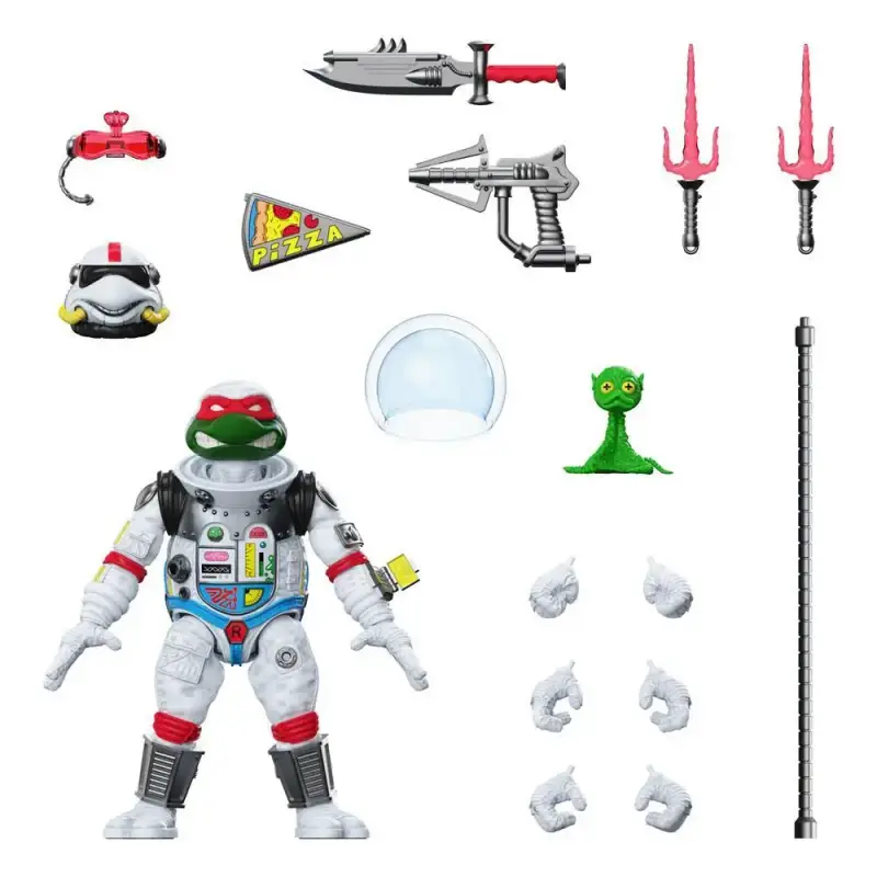 Statuetta da collezione Super7 Space Cadet Raphael
