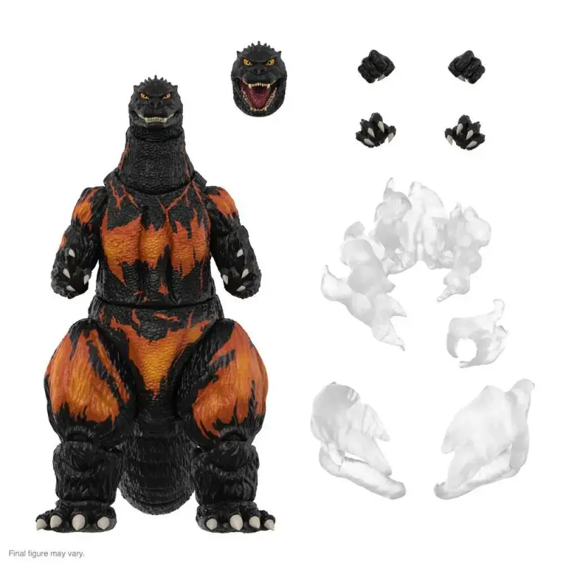 Statuetta da collezione Super7 Toho Ultimates Burning Godzilla1995