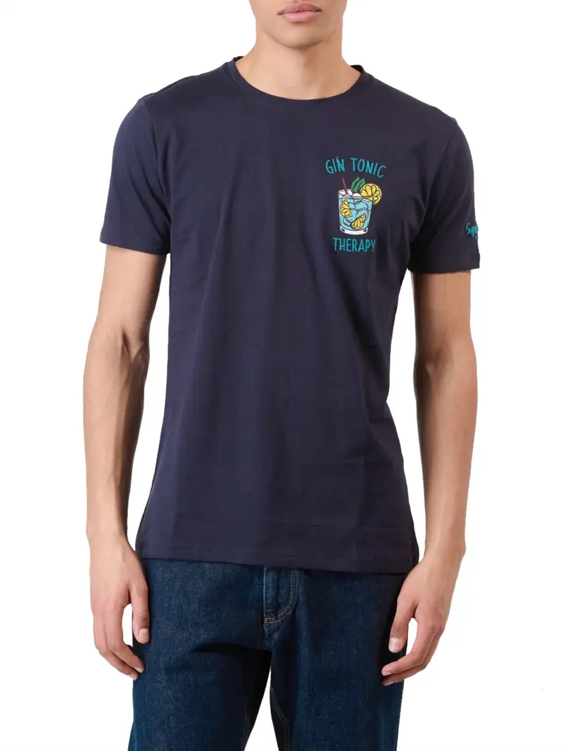 Superculture T-shirt Uomo Blu 2491908