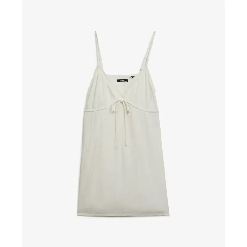 Abito corto caraco tessuto testurizzato donna Superdry