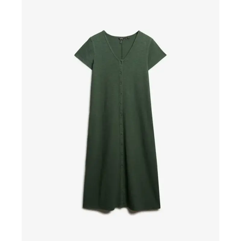 Abito midi con bottoni da donna Superdry