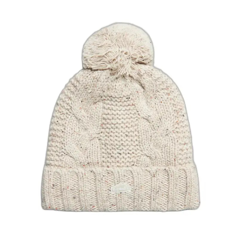 Berretto a pompon lavorato a maglia da donna Superdry