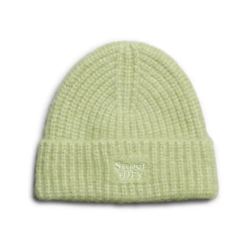 Berretto da donna in maglia a coste Superdry