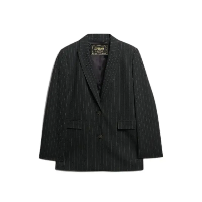 Blazer da donna Superdry Pinstripe