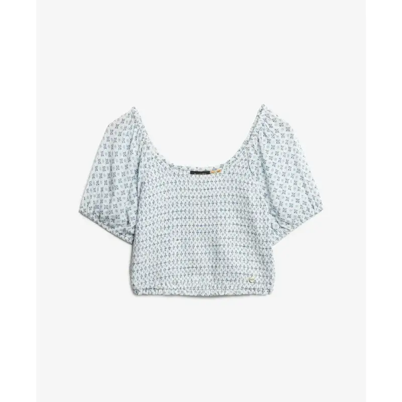 Blusa con colletto a bottoni donna Superdry