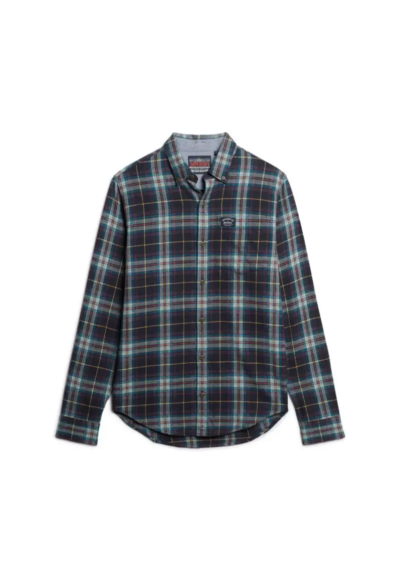 Camicia Lumberjack 9YM - S / Blu