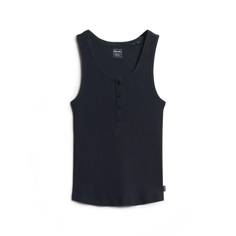 Canottiera da donna button-down Superdry Athletic Essentials