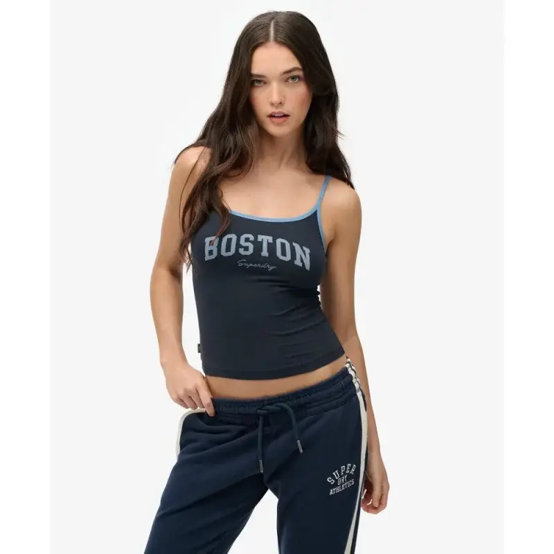 Canottiera da donna Superdry Logo Essential