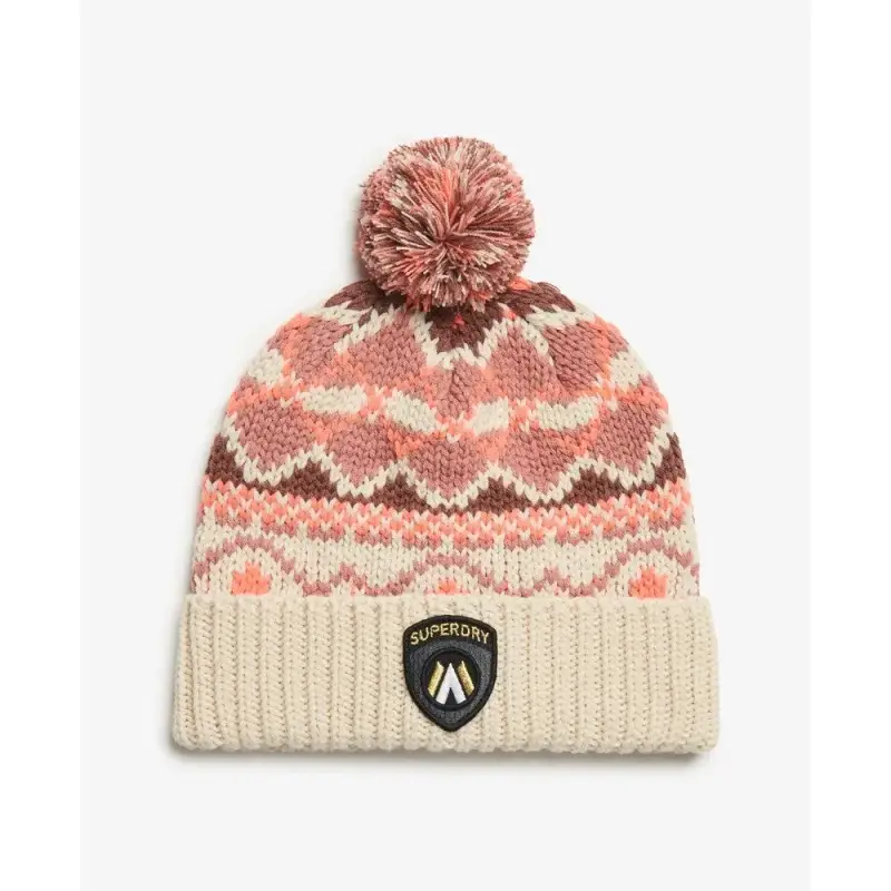 Cappello in maglia dopo sci donna Superdry