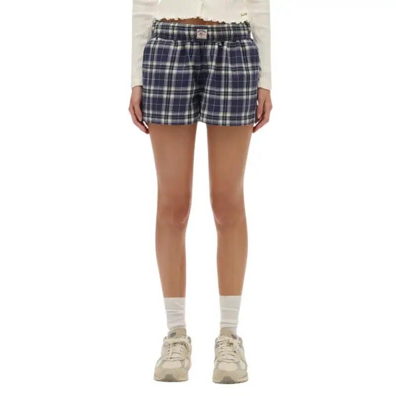 Fascia elastico in cotone a quadri donna Superdry