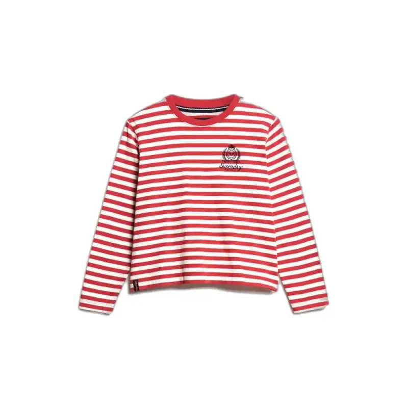 Felpa a righe donna Superdry Country Club