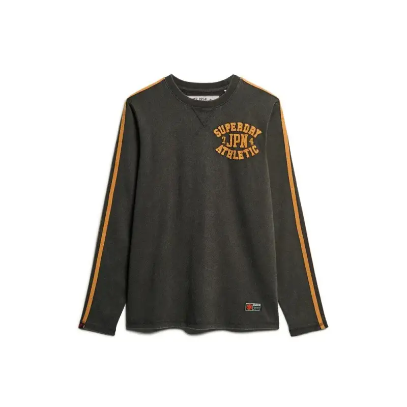 Felpa a righe vintage Superdry Athletic Essentials