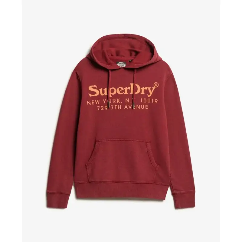 Felpa con cappuccio a logo ton sur ton Superdry Venue