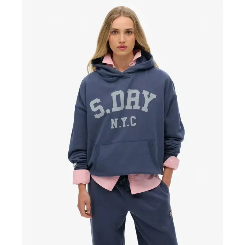 Felpa con cappuccio da donna Superdry Athletic Essential Relaxed